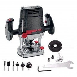 FRESADORA SKIL 1831 1100W MALETIN, GUIAS, FRESAS Y PINZAS