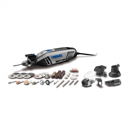 DREMEL 4300 MOTOTOOL CON 5 ACOPLES Y 40 ACCESORIOS + MALETA