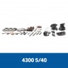DREMEL 4300 MOTOTOOL CON 5 ACOPLES Y 40 ACCESORIOS + MALETA