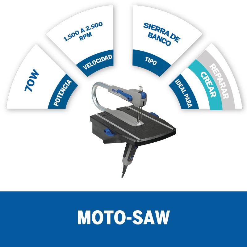 SIERRA CALADORA MOTOSAW DREMEL MS20AA F013MS20AA