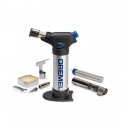DREMEL VERSAFLAME SOPLETE CON 7 ACCESORIOS + CAJA METALICA