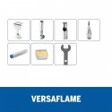 DREMEL VERSAFLAME SOPLETE CON 7 ACCESORIOS + CAJA METALICA