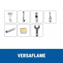 DREMEL VERSAFLAME SOPLETE CON 7 ACCESORIOS + CAJA METALICA
