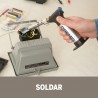 DREMEL VERSAFLAME SOPLETE CON 7 ACCESORIOS + CAJA METALICA