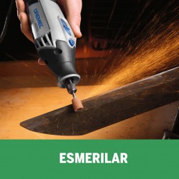 Mototool + 3 Aditamentos: Eje + 36 Accesorios Dremel 4000na