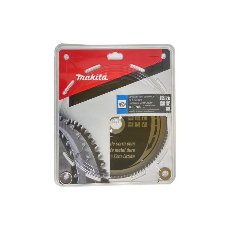 DISCO P/SIERRA CIRCULAR P/ALUM 10 255x30x100 MAKITA B19788