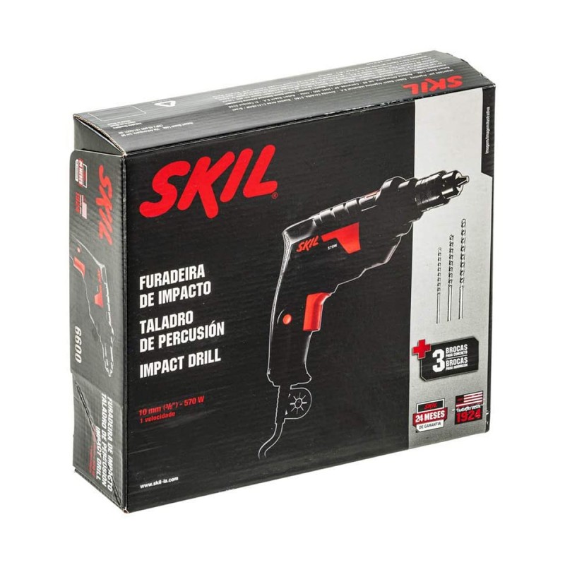 TALADRO PERCUTOR SKIL 6604 570W INCLUYE LLAVE MANDRIL