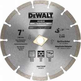 DISCO DIAMANTADO DEWALT SEGMENTADO DW47702HP