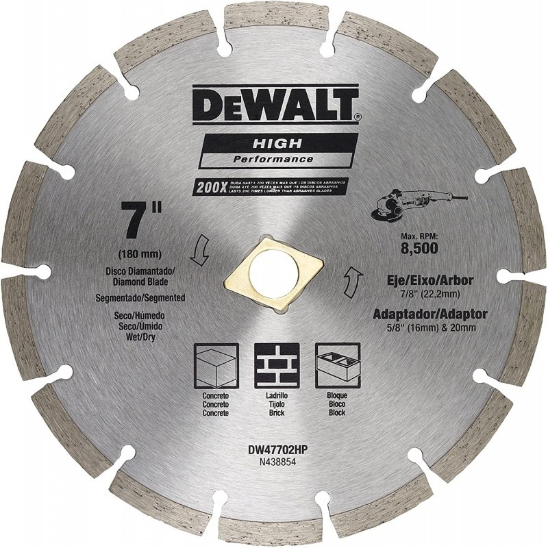 DISCO DIAMANTADO DEWALT SEGMENTADO DW47702HP