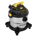 ASPIRADORA STANLEY INOX SECO/HUMEDO 5 GAL 19 LT 85 CFM SL18115