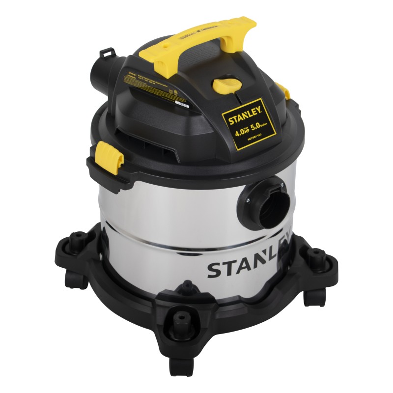 ASPIRADORA STANLEY INOX SECO/HUMEDO 5 GAL 19 LT 85 CFM SL18115