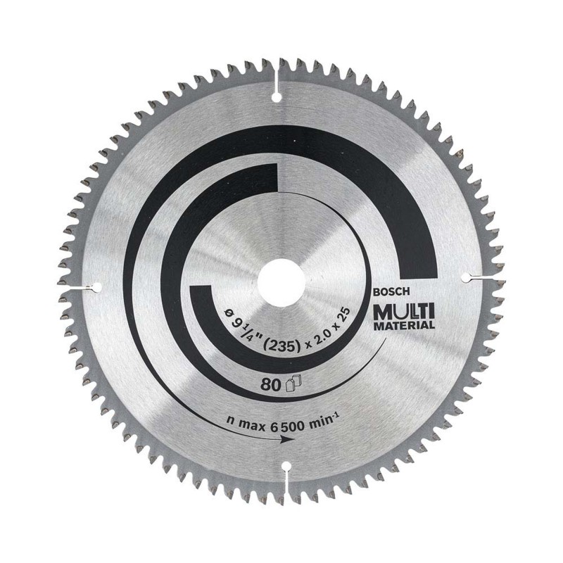 DISCO SIERRA MULTIMATERIAL 9-1/4 80 D BOSCH 2608642197