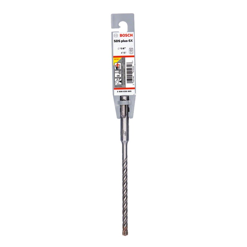 BROCA SDS PLUS 5X BOSCH  PARA HORMIGÓN 2608836665