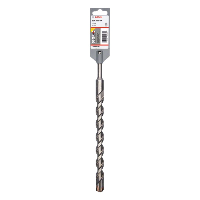 BROCA SDS PLUS 5X BOSCH PARA HORMIGÓN 3/4X10 X12 2608836696