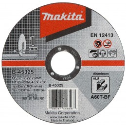 DISCO CORTE ALUMINIO 4 1/2"" MAKITA B45325