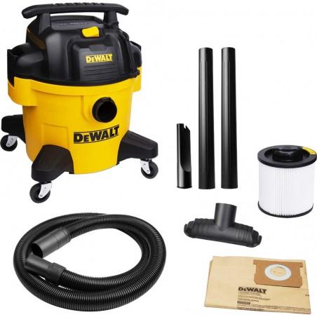 ASPIRADORA DeWALT HUMEDO/SECO 5 GALONES DXV05P