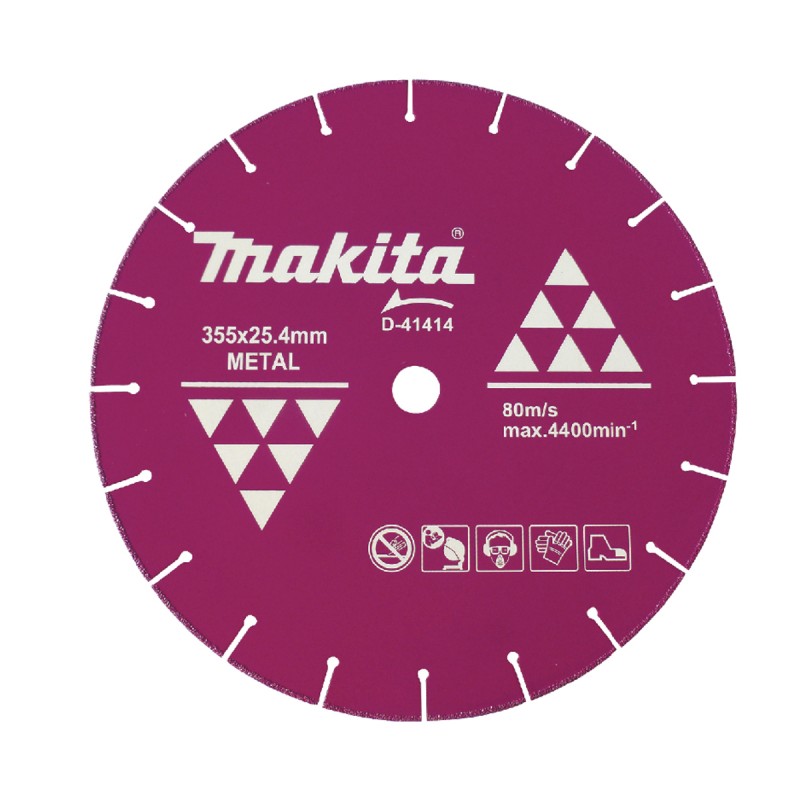 DISCO DIAMANTADO PARA METAL DE 14 PULG MAKITA D41414