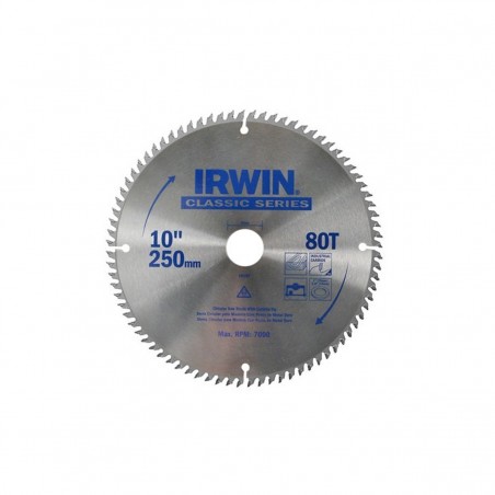 DISCO PARA SIERRA CT 10X 80 DIENTES IRWIN 15187