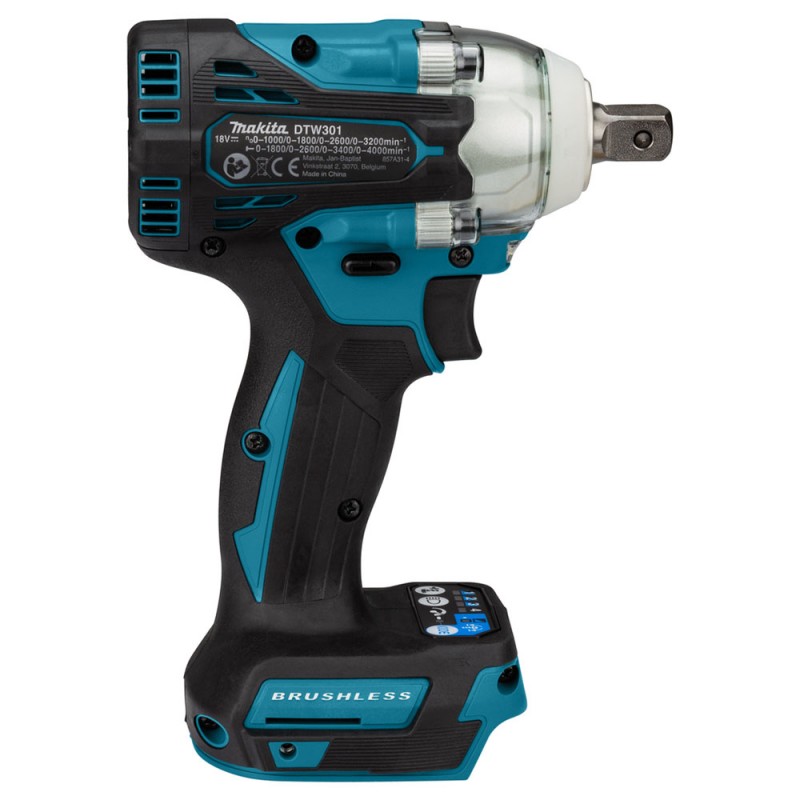 LLAVE DE IMPACTO 1/2 18V LXT 330N SIN BATERIA MAKITA DTW301Z