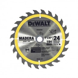DISCO CORTE TRANSVERSAL 7 1/4"" X 24D DEWALT DWA03080