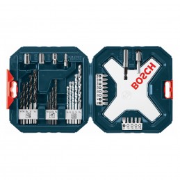 SET DE PUNTAS Y BROCAS X-LINE BOSCH 34 UNIDADES 2610038613