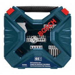 SET DE PUNTAS Y BROCAS X-LINE BOSCH 65 UNIDADES 2610038618