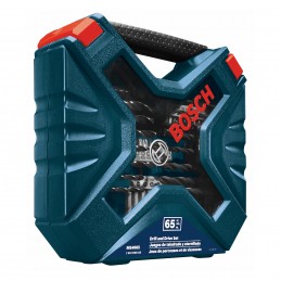 SET DE PUNTAS Y BROCAS X-LINE BOSCH 65 UNIDADES 2610038618
