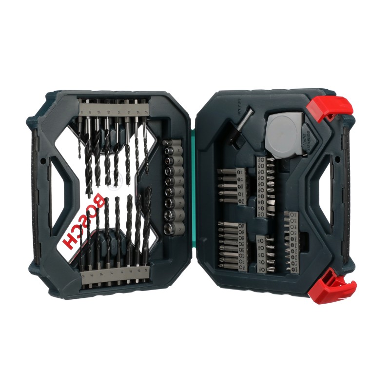 SET DE PUNTAS Y BROCAS X-LINE BOSCH 65 UNIDADES 2610038618