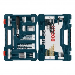 SET DE PUNTAS Y BROCAS V-LINE BOSCH 91 UNIDADES 2610038619