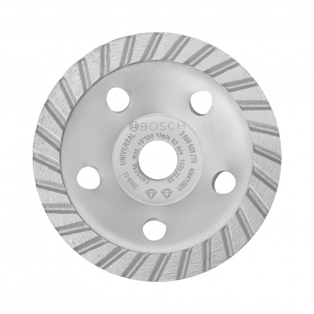 COPA DIAMANTADA UNIVERSAL TURBO 4 BOSCH 100X22MM 2608601778