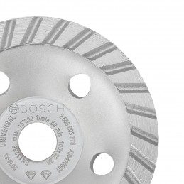 COPA DIAMANTADA UNIVERSAL TURBO 4 BOSCH 100X22MM 2608601778