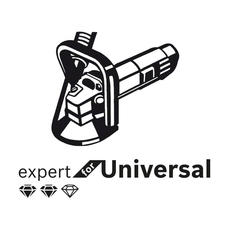 COPA DIAMANTADA UNIVERSAL TURBO 4 BOSCH 100X22MM 2608601778