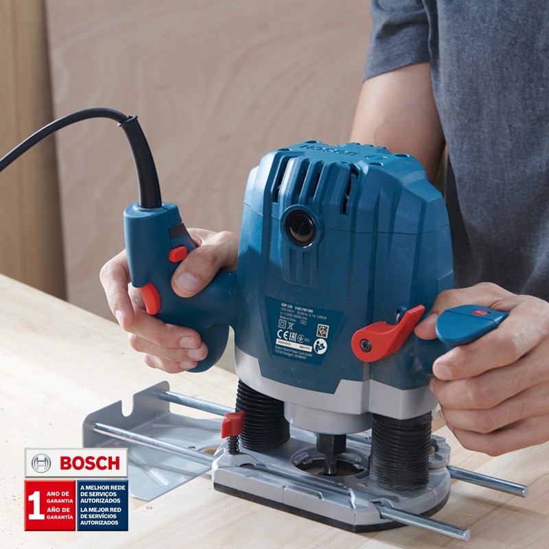 RUTEADORA FRESADORA GOF 130 BOSCH 1300W 127V