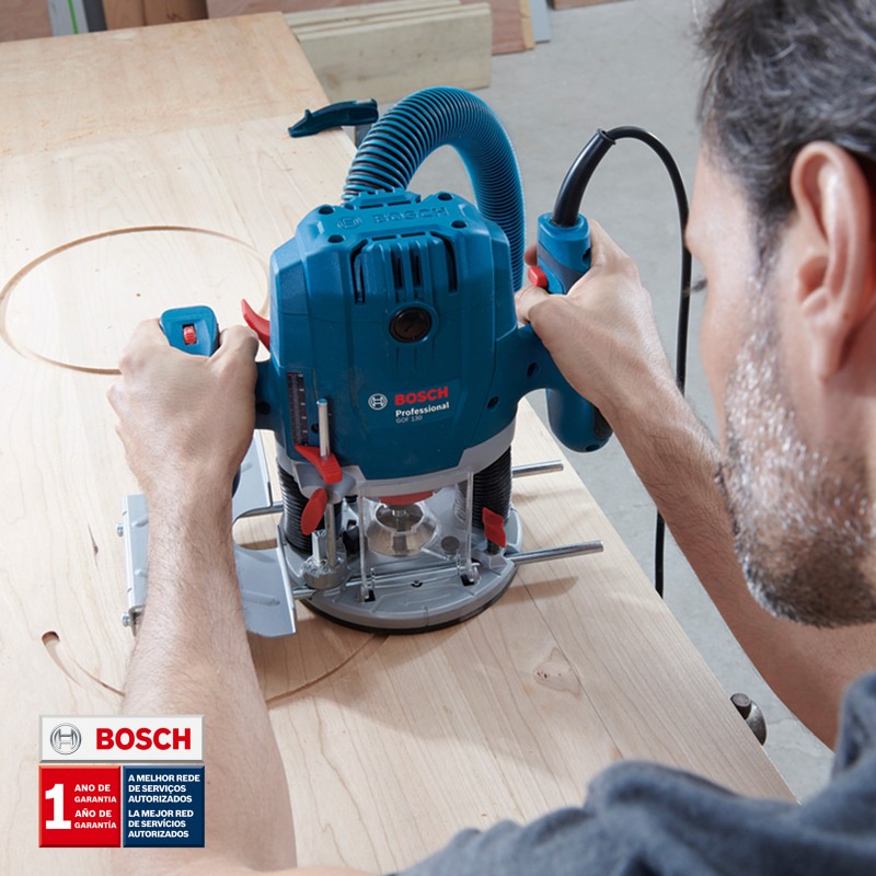 RUTEADORA FRESADORA GOF 130 BOSCH 1300W 127V