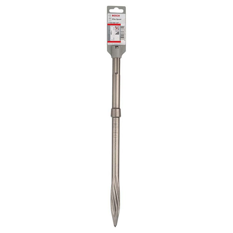 CINCEL PUNTA AUTOAFILABLE BOSCH RTEC SDSMAX 400MM 2608690167