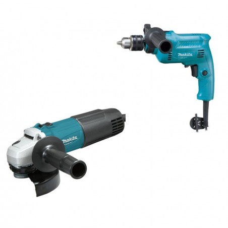 COMBO PULIDORA 4 1/2 + TALADRO PERCUT 5/8 MAKITA MT MTK0003B