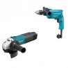 COMBO PULIDORA 4 1/2 + TALADRO PERCUT 5/8 MAKITA MT MTK0003B