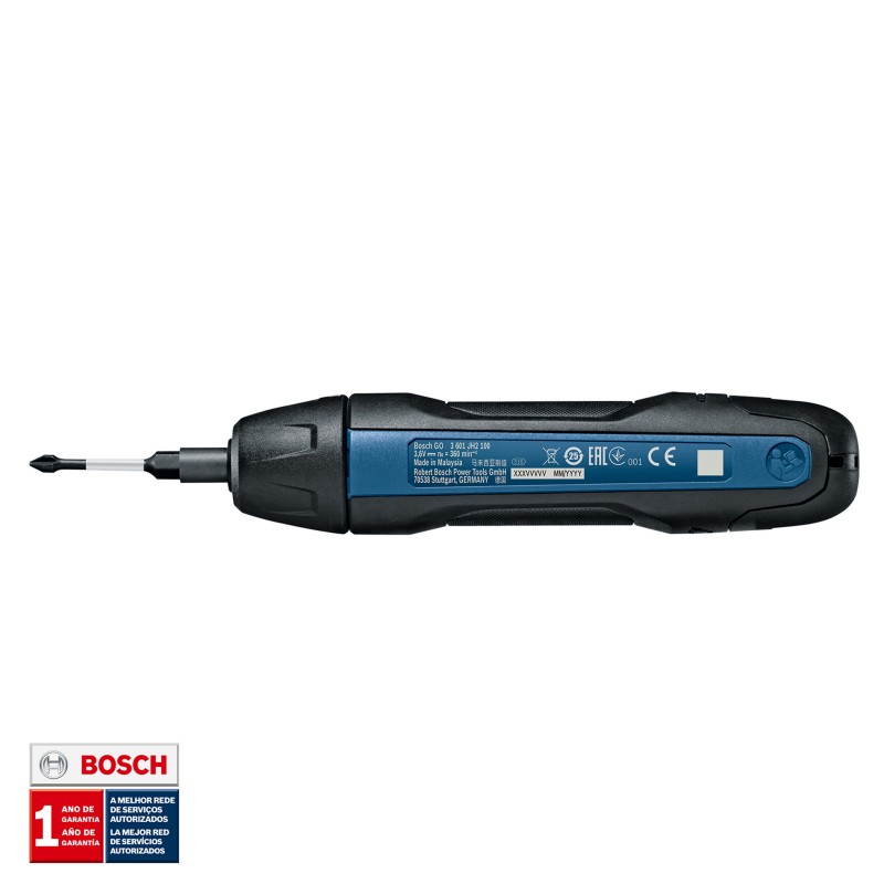 ATORNILLADOR INALAMBRICO BOSCH GO 3,6V BIVOLT CON 2 BITS