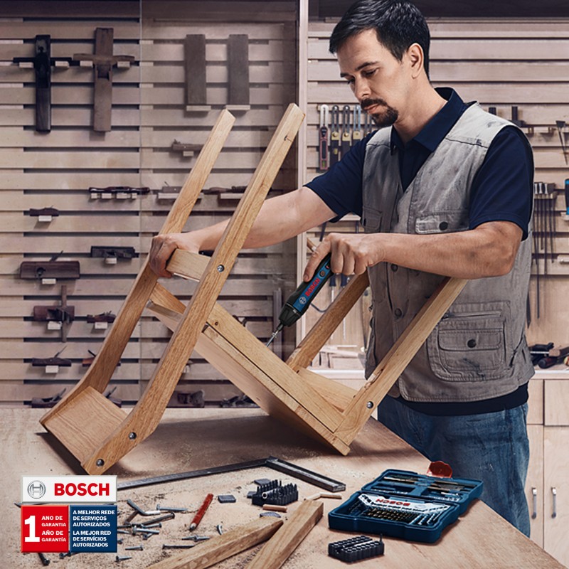 ATORNILLADOR INALAMBRICO BOSCH GO 3,6V BIVOLT CON 2 BITS