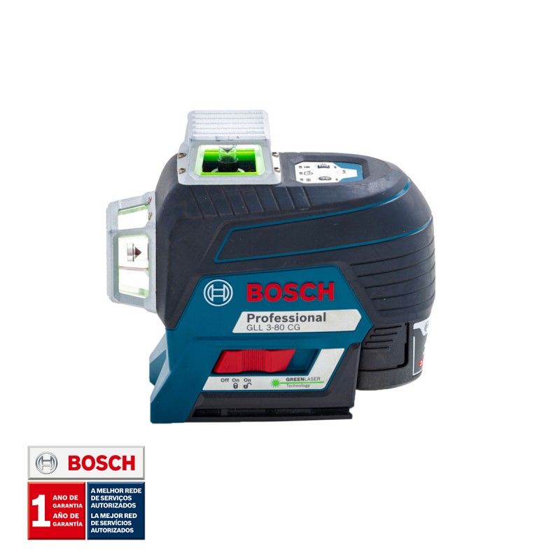 NIVEL LÁSER LÍNEAS 360° BOSCH ALCANCE 120 M GLL 3-80CG