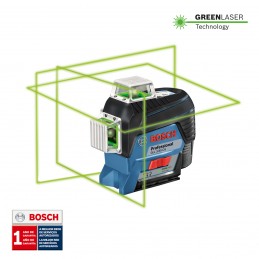 NIVEL LÁSER LÍNEAS 360° BOSCH ALCANCE 120 M GLL 3-80CG