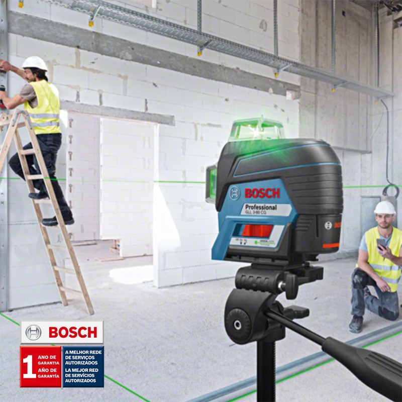 NIVEL LÁSER LÍNEAS 360° BOSCH ALCANCE 120 M GLL 3-80CG