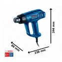 PISTOLA DE CALOR BOSCH GHG 180 1800W 127V