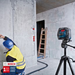 NIVEL LÁSER DE LÍNEAS VERDES BOSCH 15 MT GLL 2-15 G
