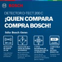 DETECTOR Y ESCÁNER DE MATERIALES BOSCH D-TECT 200 C