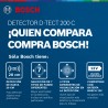 DETECTOR Y ESCÁNER DE MATERIALES BOSCH D-TECT 200 C