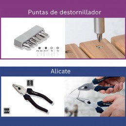 SET DE PUNTAS Y HERRAMIENTAS MANUALES BOSCH 12 PZ 2607002793
