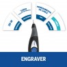 LÁPIZ GRABADOR DREMEL ENGRAVER 5 ACC + CAJA METÁLICA 290LE