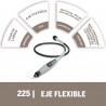 EJE FLEXIBLE - GUAYA PARA MOTOTOOL 225AB 26150225AB