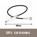 EJE FLEXIBLE - GUAYA PARA MOTOTOOL 225AB 26150225AB